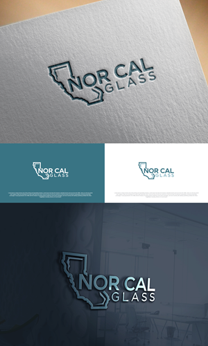 Logo Design by Ahsan Designs for Nor Cal glass | Design: #36465532