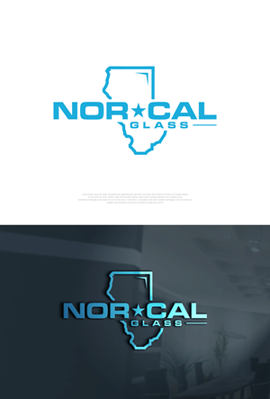 Logo Design by apik. for Nor Cal glass | Design: #36495722