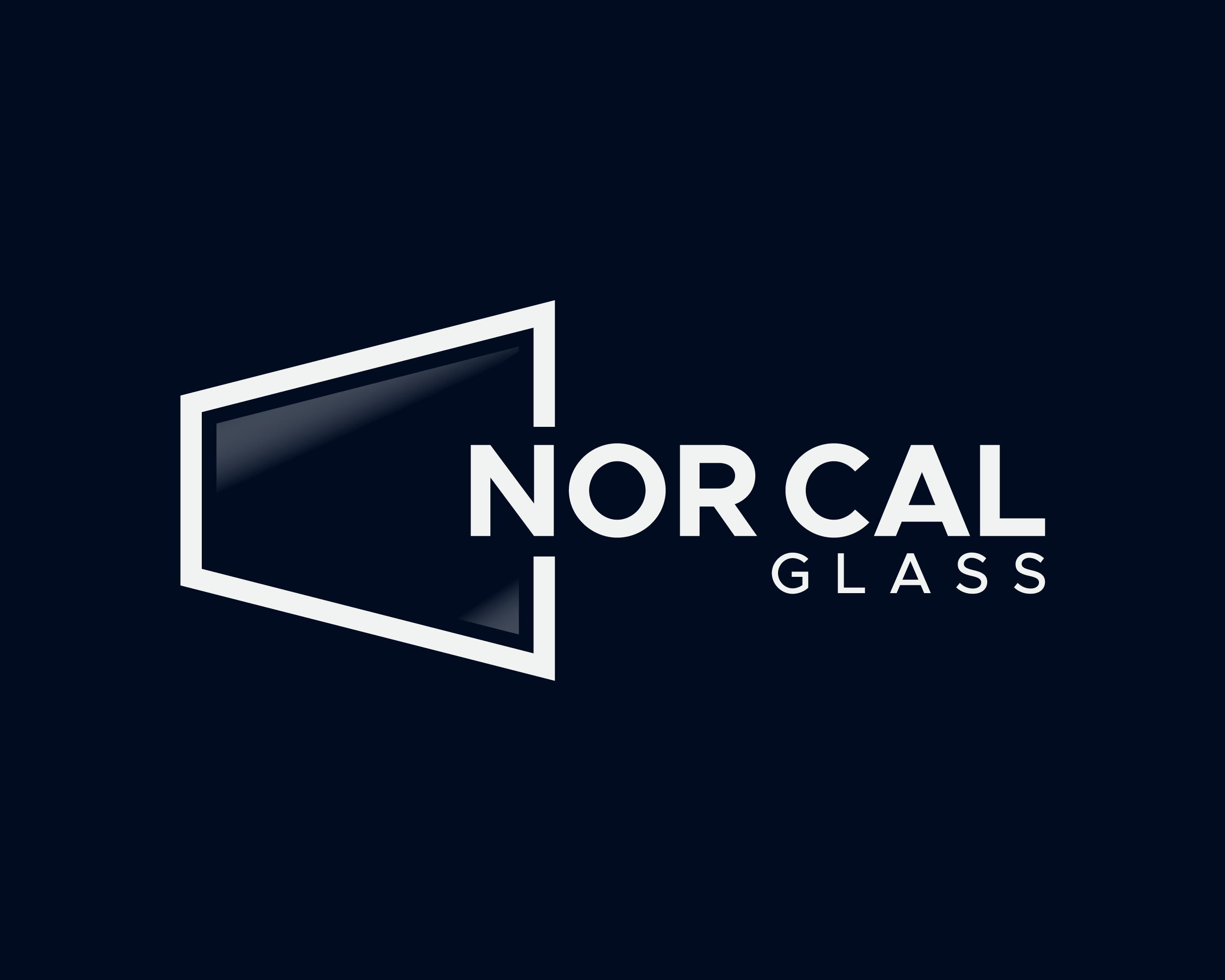 Logo Design by Zbiz for Nor Cal glass | Design #36480099