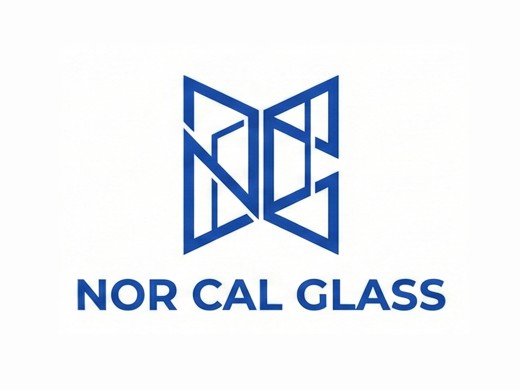 Logo Design by HSL Brain for Nor Cal glass | Design #36468798