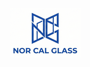 Logo Design by HSL Brain for Nor Cal glass | Design: #36468798