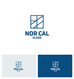 Logo Design by Afsana_Hoque for Nor Cal glass | Design #36470668