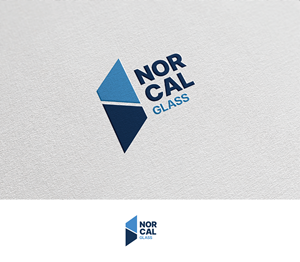 Logo Design by Afsana_Hoque for Nor Cal glass | Design: #36470669
