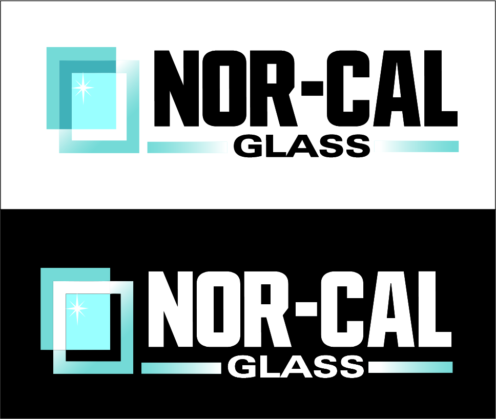 Logo Design by Pipeyard for Nor Cal glass | Design #36488306