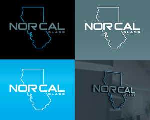 Logo Design by Atec for Nor Cal glass | Design: #36469981