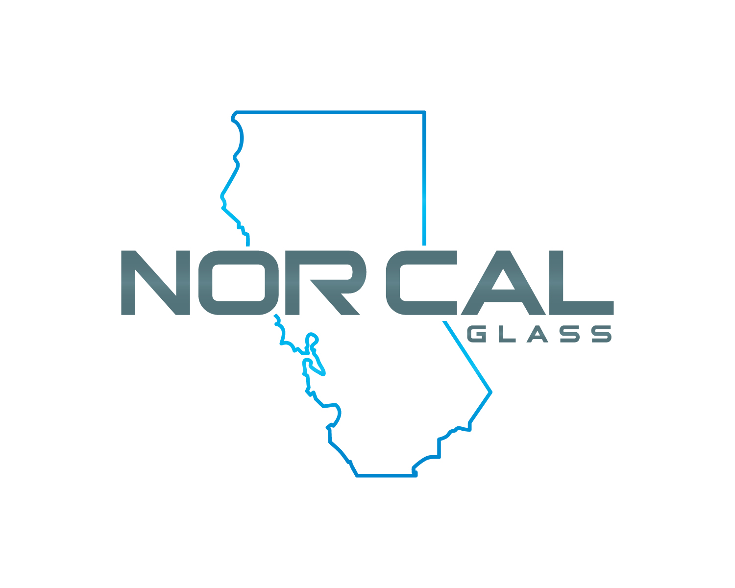 Logo Design by Atec for Nor Cal glass | Design: #36469982