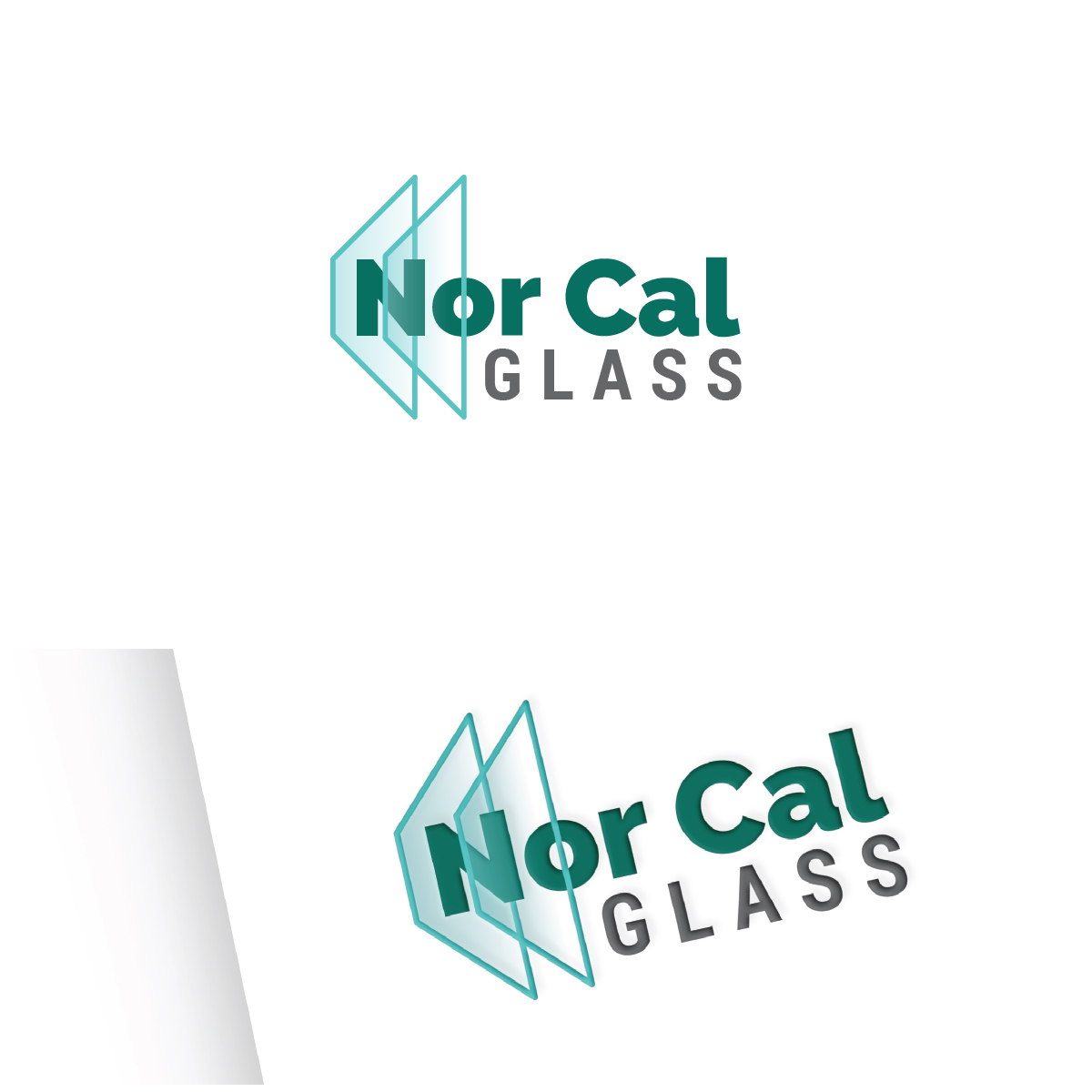 Diseño de Logo por Maxo-Biz para Nor Cal glass | Diseño #36481496