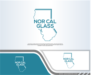 Logo Design by dobleh_creative for Nor Cal glass | Design: #36465162