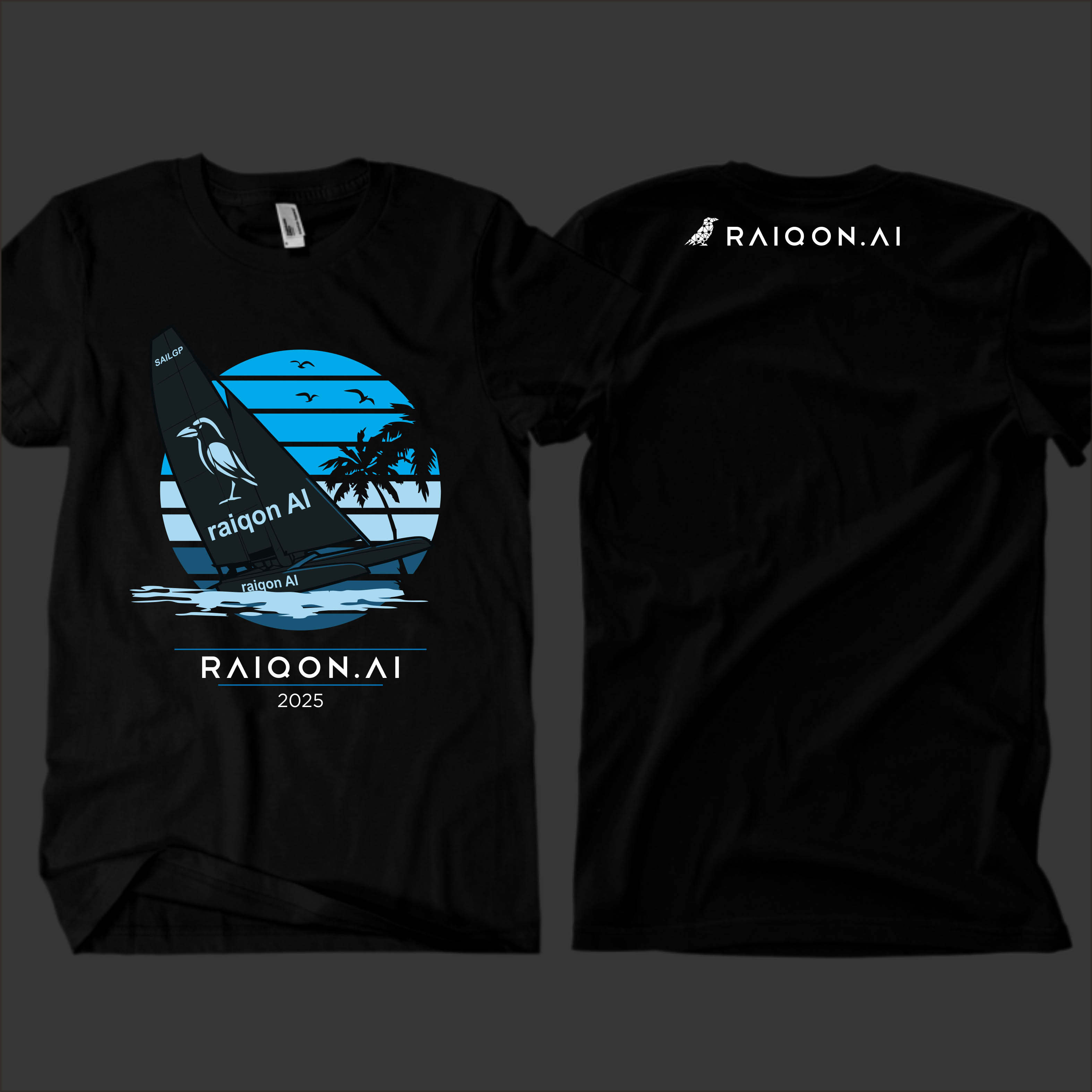 T-shirt Design by Rheanza for Raiqon Gmbh | Design #36480345