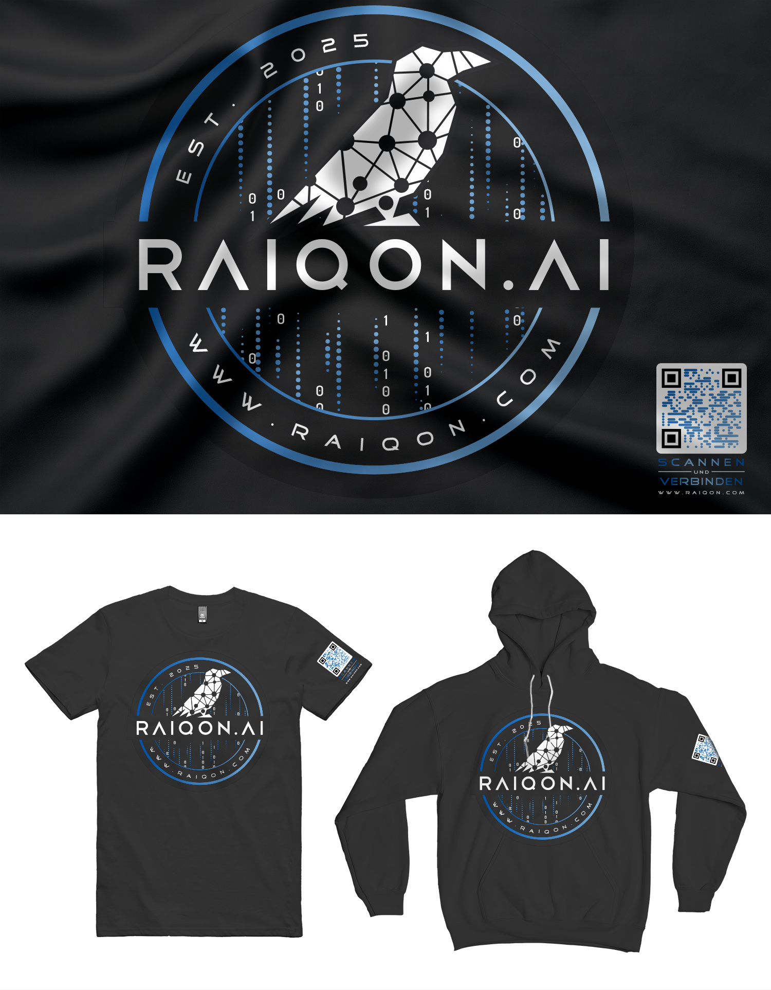 T-shirt Design by KickArt for Raiqon Gmbh | Design #36492296