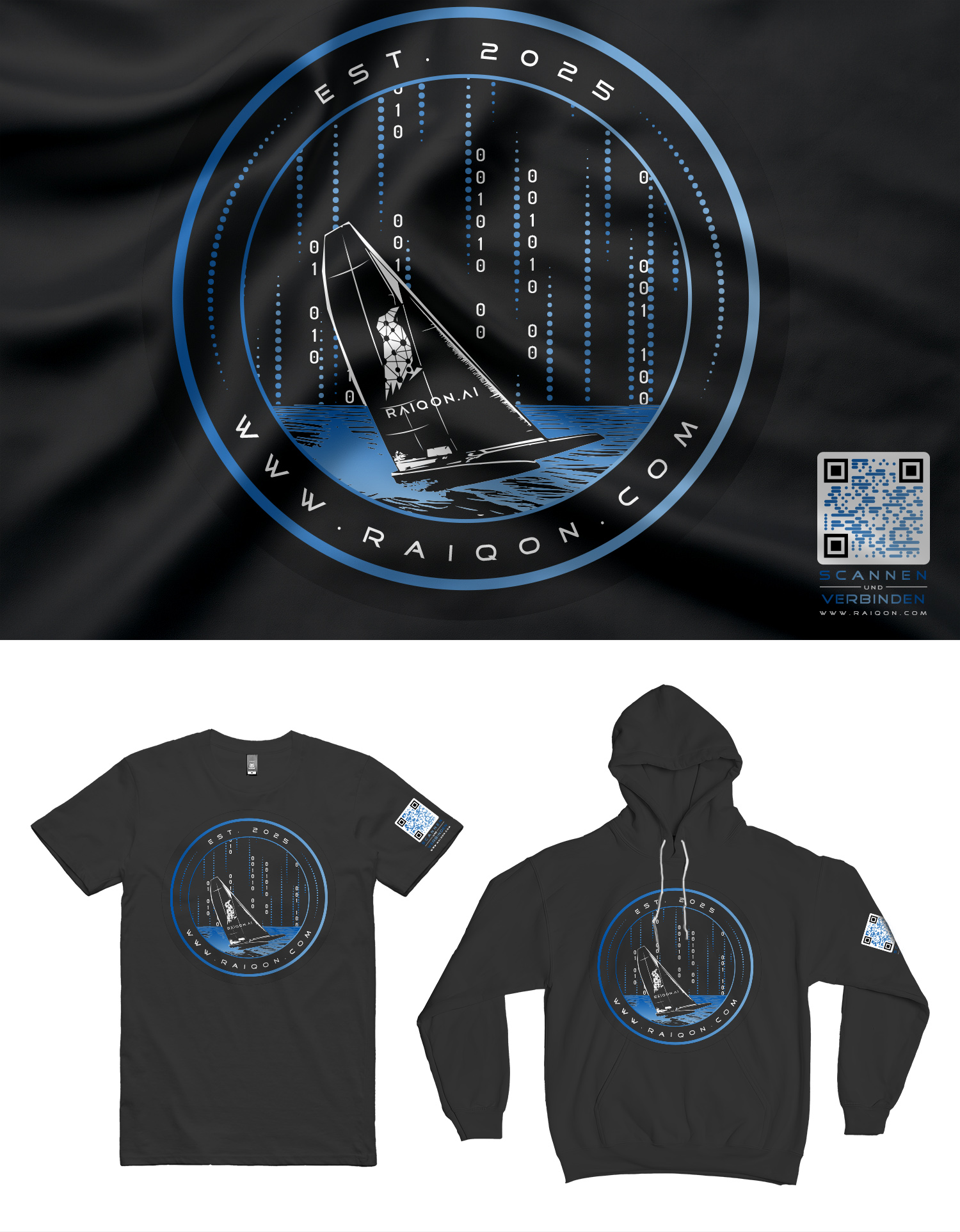 T-shirt Design by KickArt for Raiqon Gmbh | Design #36492623