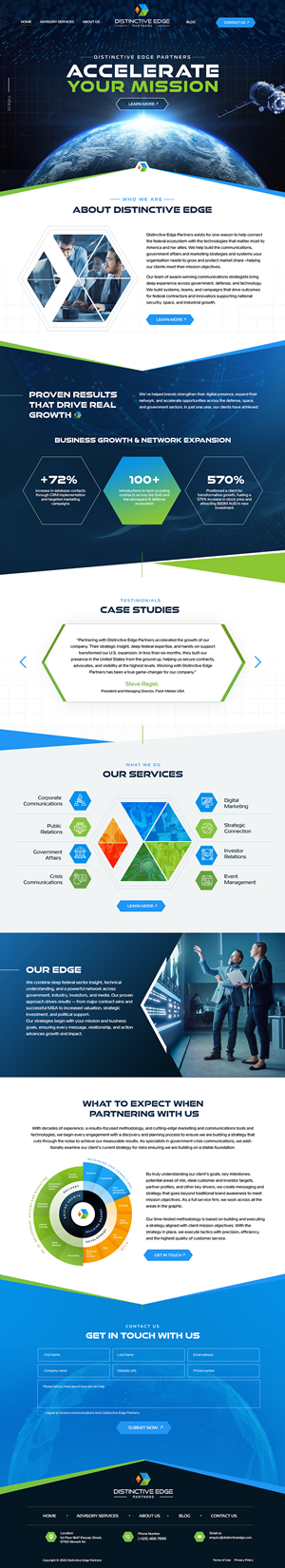 Web Design by Blue Sparrow for this project | Design: #36485389