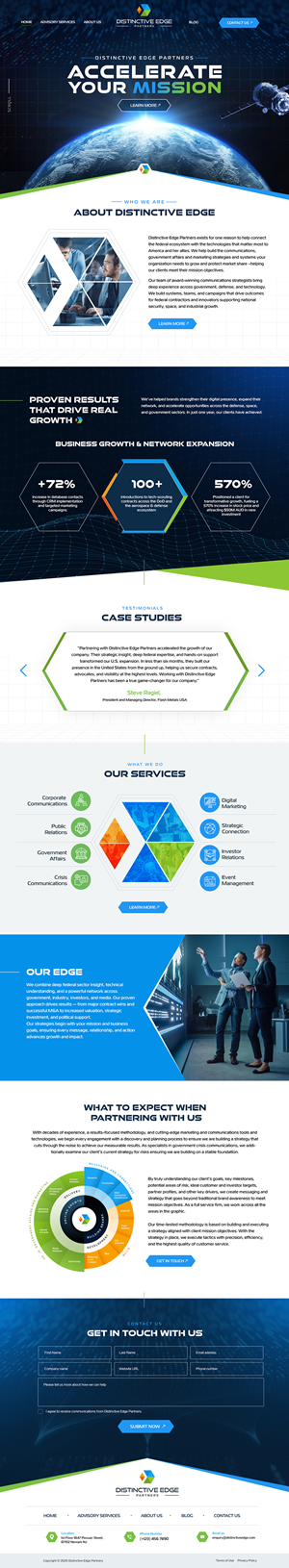 Web Design by Blue Sparrow for this project | Design: #36485390