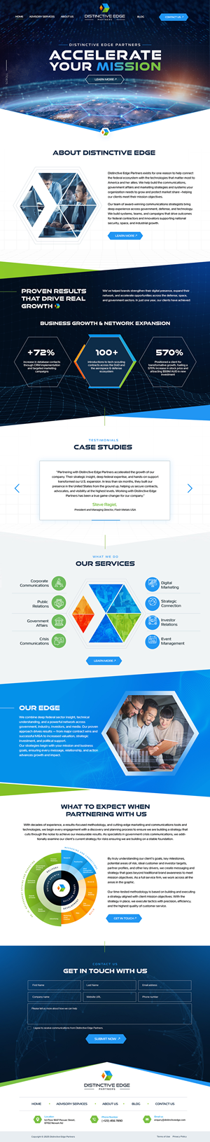 Web Design by Blue Sparrow for this project | Design: #36485391