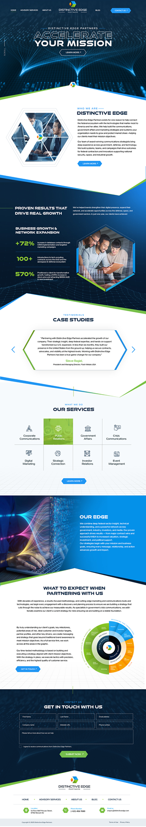 Web Design by Blue Sparrow for this project | Design: #36485392