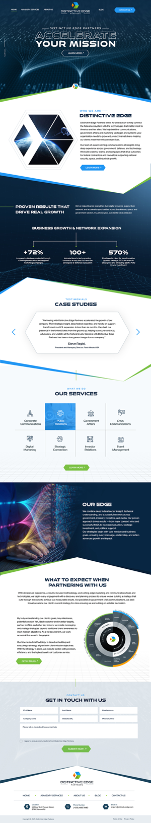 Web Design by Blue Sparrow for this project | Design: #36487604