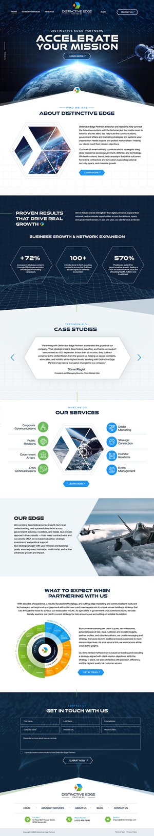 Web Design by Blue Sparrow for this project | Design: #36487605