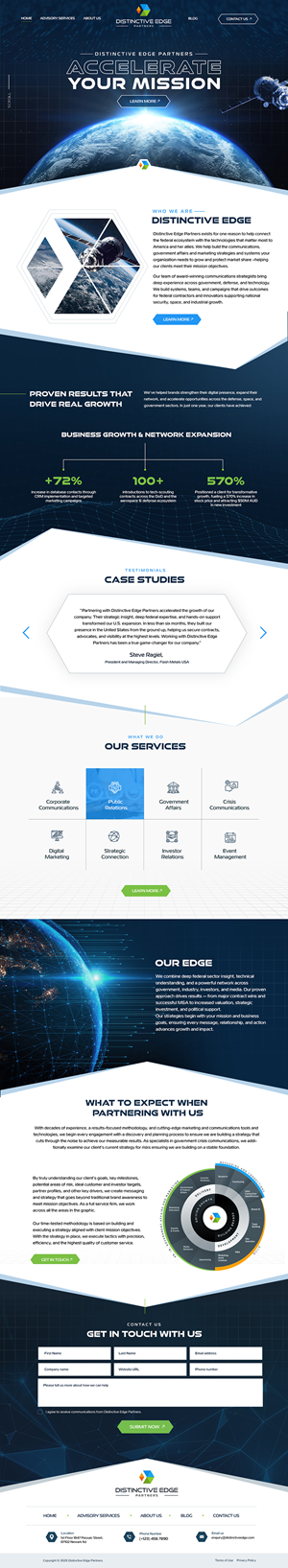 Web Design by Blue Sparrow for this project | Design: #36487812
