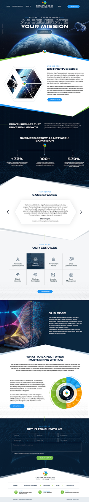 Web Design by Blue Sparrow for this project | Design: #36489438