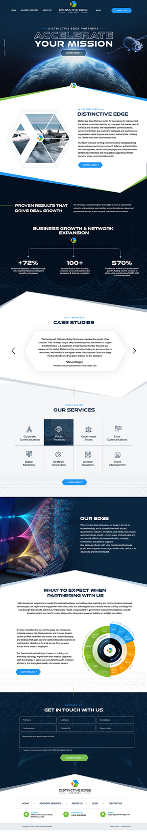 Web Design by Blue Sparrow for this project | Design: #36492217