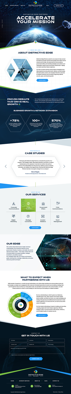 Web Design by Blue Sparrow for this project | Design: #36492245