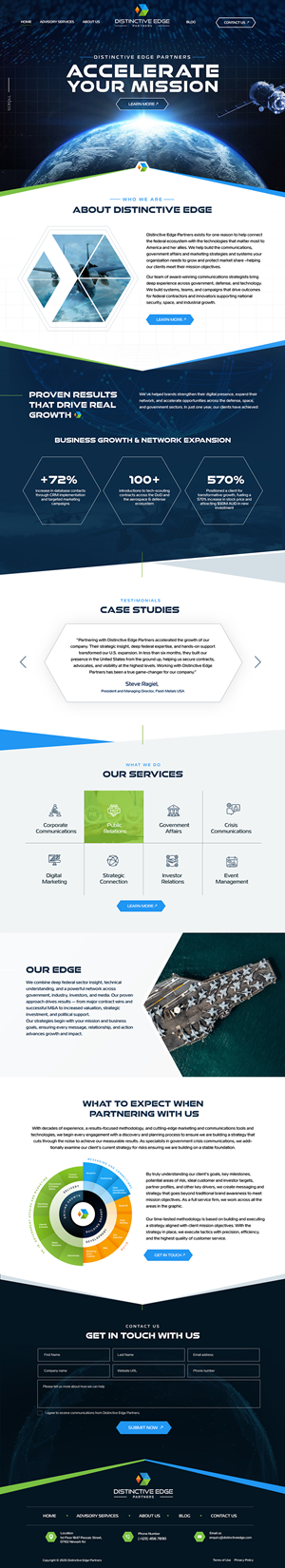 Web Design by Blue Sparrow for this project | Design: #36492246
