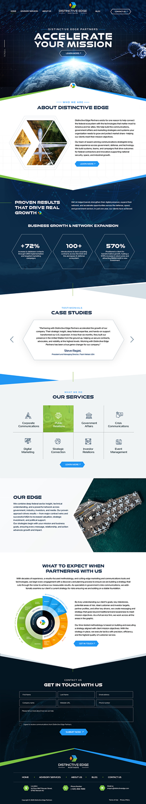 Web Design by Blue Sparrow for this project | Design: #36492247