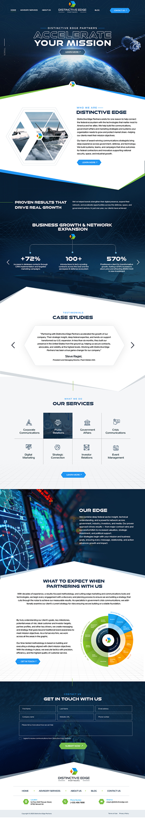Web Design by Blue Sparrow for this project | Design: #36495851