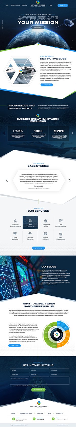 Web Design by Blue Sparrow for this project | Design: #36495852