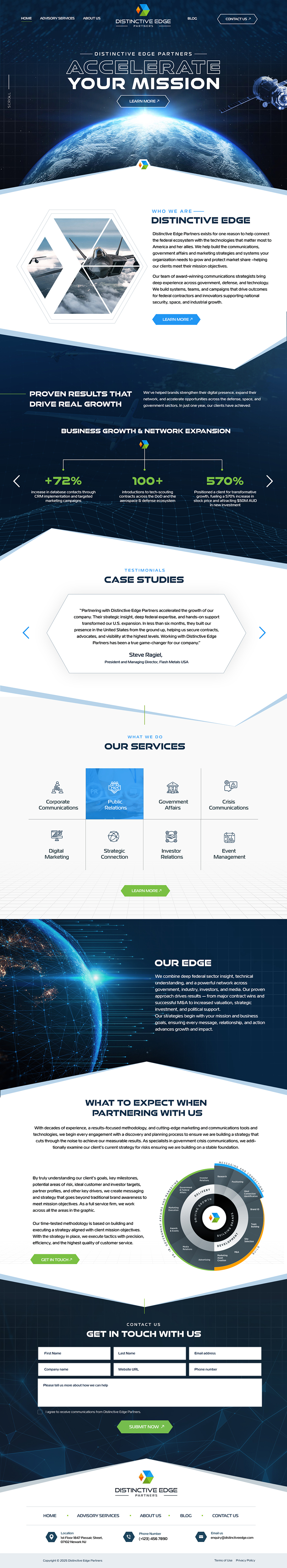 Web Design by Blue Sparrow for this project | Design: #36495863