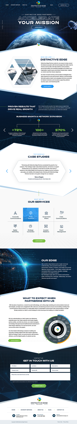 Web Design by Blue Sparrow for this project | Design: #36495863