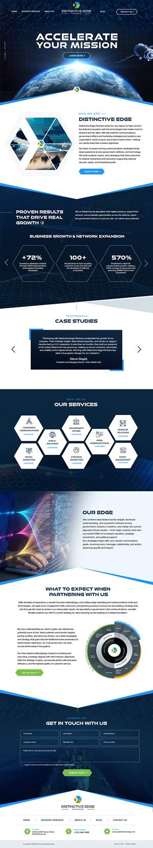 Web Design by Blue Sparrow for this project | Design: #36503624