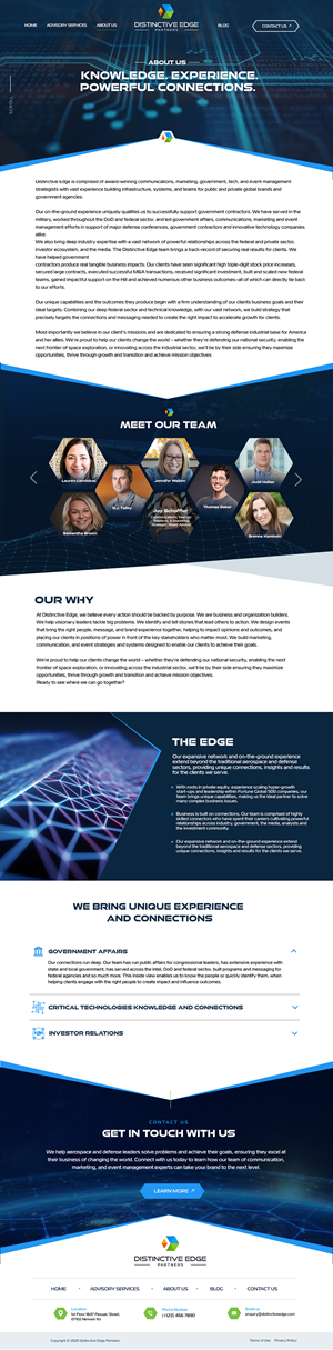 Web Design by Blue Sparrow for this project | Design: #36559246