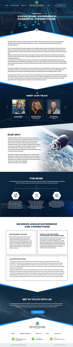 Web Design by Blue Sparrow for this project | Design: #36559247