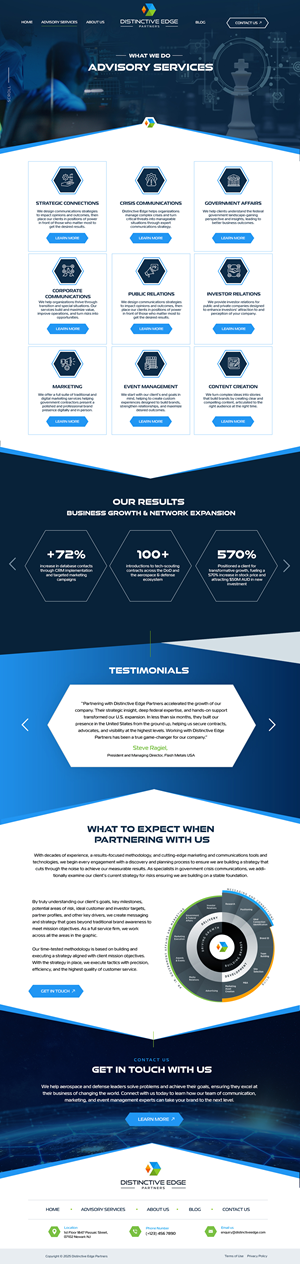 Web Design by Blue Sparrow for this project | Design: #36600274