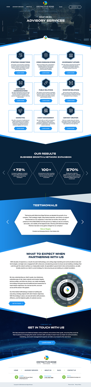 Web Design by Blue Sparrow for this project | Design: #36603226