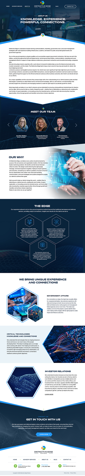 Web Design by Blue Sparrow for this project | Design: #36603233