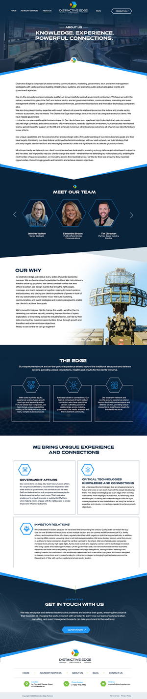 Web Design by Blue Sparrow for this project | Design: #36613274