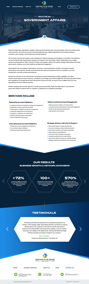 Web Design by Blue Sparrow for this project | Design: #36623179