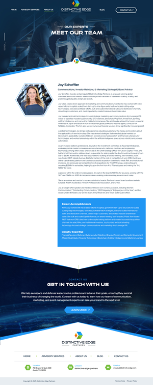 Web Design by Blue Sparrow for this project | Design: #36641083