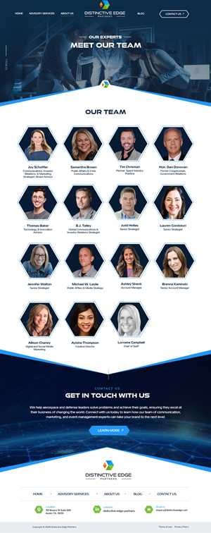 Web Design by Blue Sparrow for this project | Design: #36641084