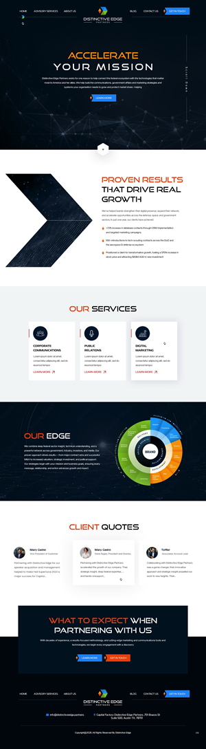 Web Design by pb for this project | Design #36476061