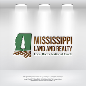 Logo Design by LogoEon for Mississippi Land and Realty | Design: #36476220