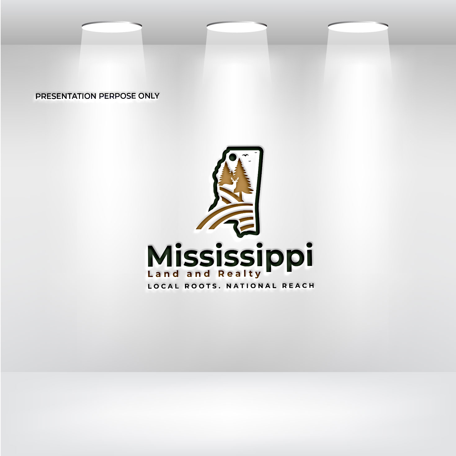 Logo Design by RS_Design for Mississippi Land and Realty | Design #36470876