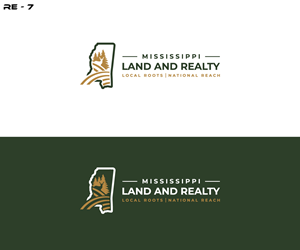 Logo Design by RS_Design for Mississippi Land and Realty | Design: #36495479