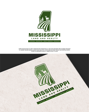 Logo Design by Fezy Design Studio for Mississippi Land and Realty | Design: #36487524