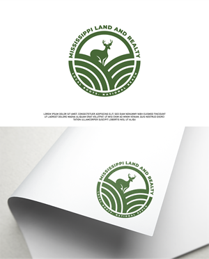 Logo Design by Fezy Design Studio for Mississippi Land and Realty | Design: #36487530