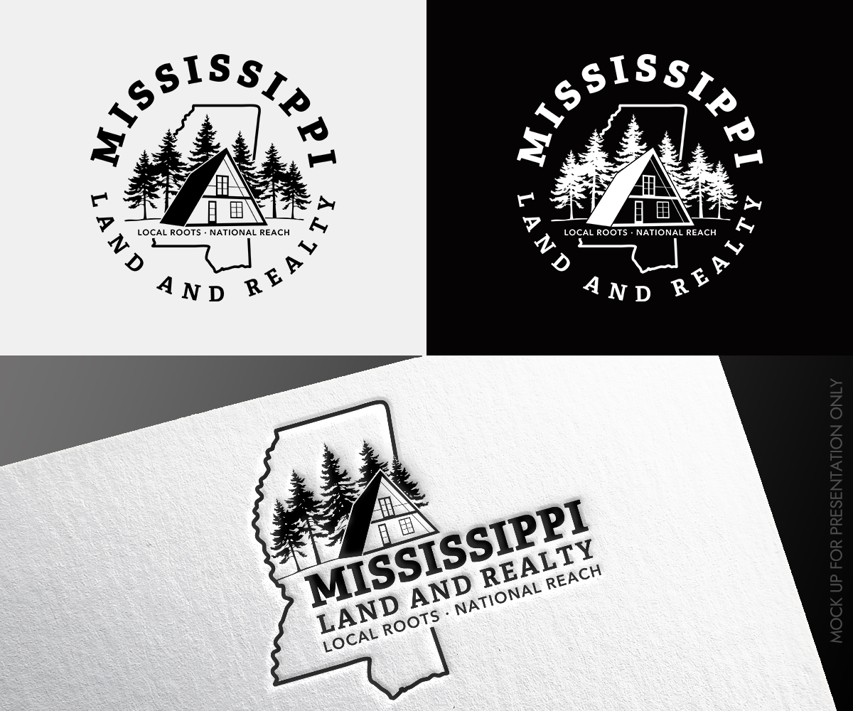 Logo Design by NancyTan for Mississippi Land and Realty | Design #36475316