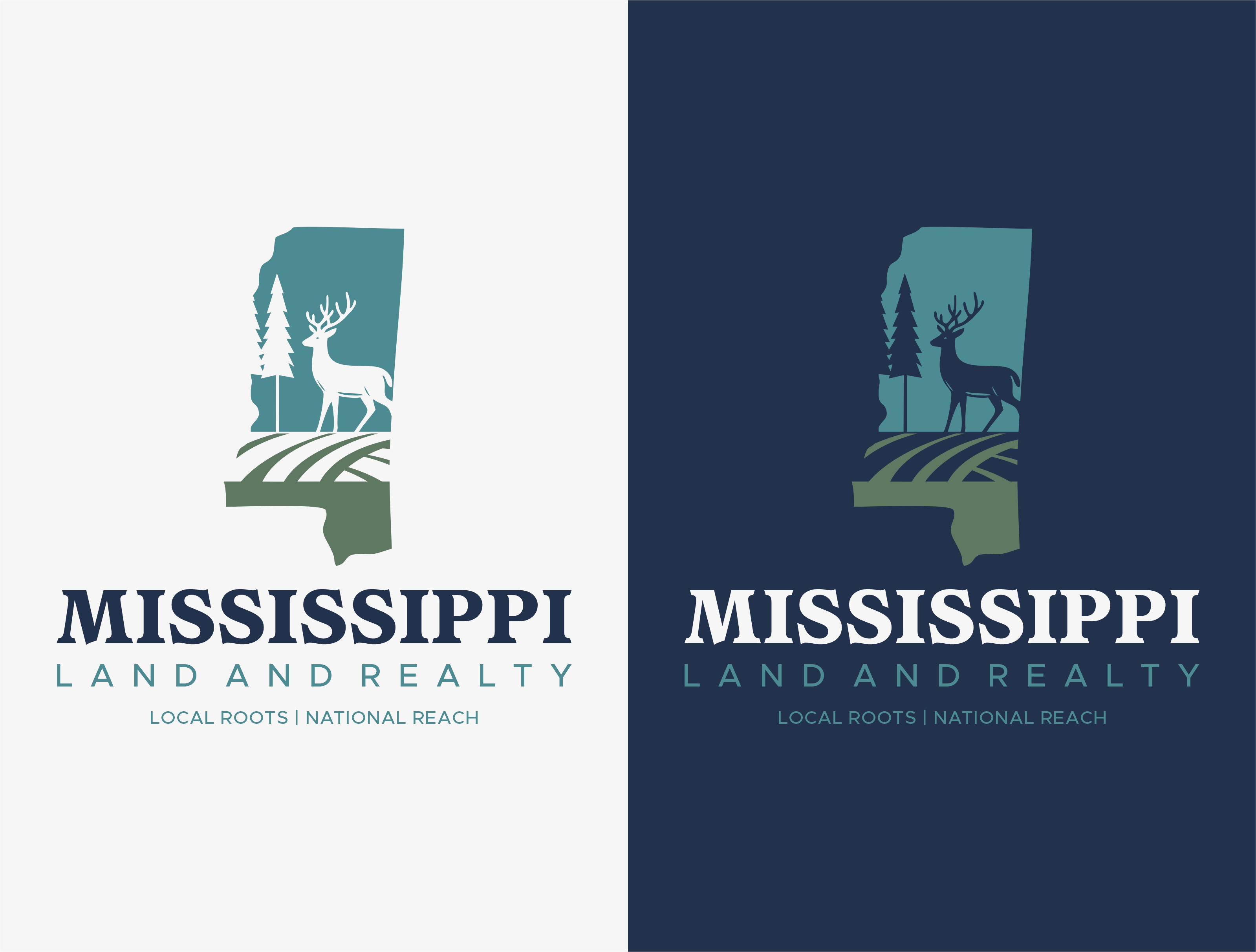 Logo Design by erikdesign for Mississippi Land and Realty | Design #36476756