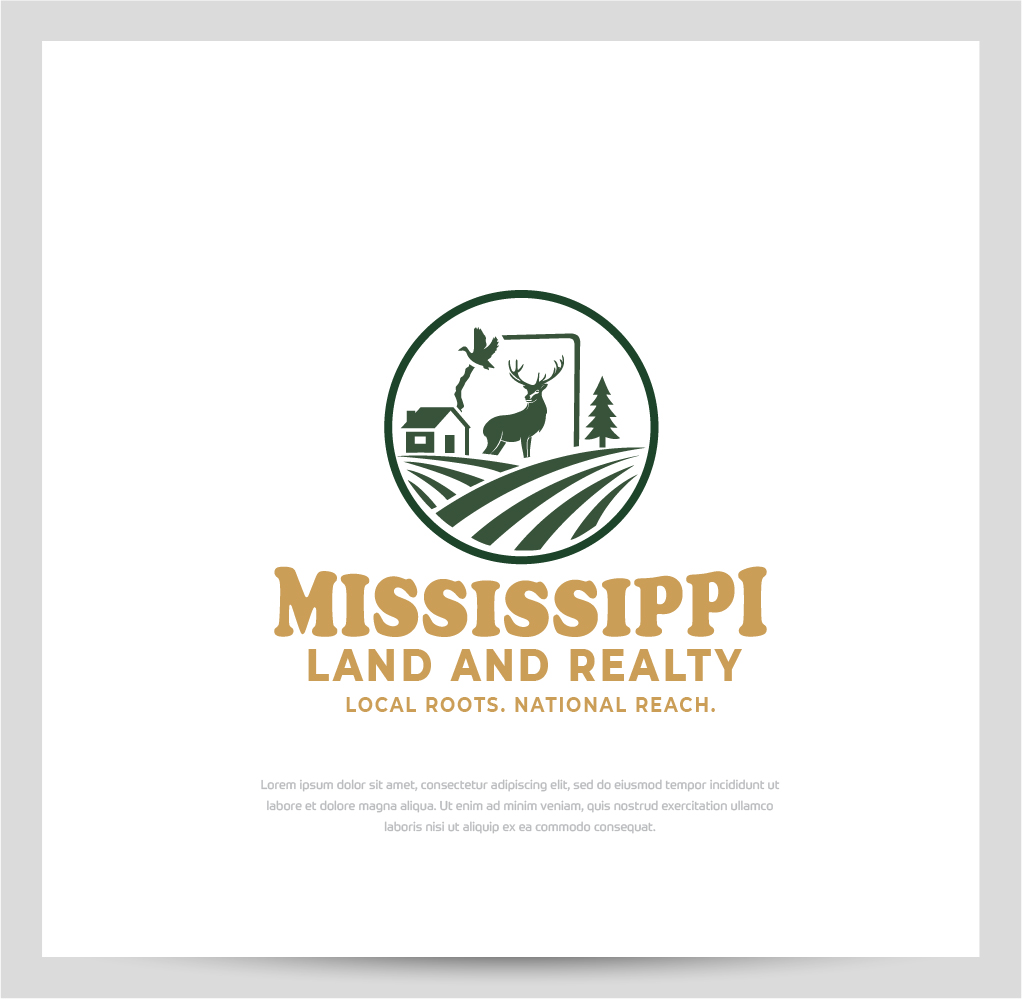 Logo Design by Pauli42 for Mississippi Land and Realty | Design #36482855